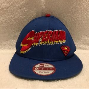 New Era Superman Snapback Hat